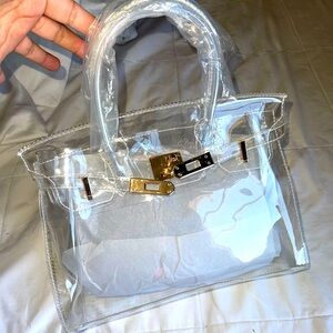 Acrylic Birkin Inspired Purse